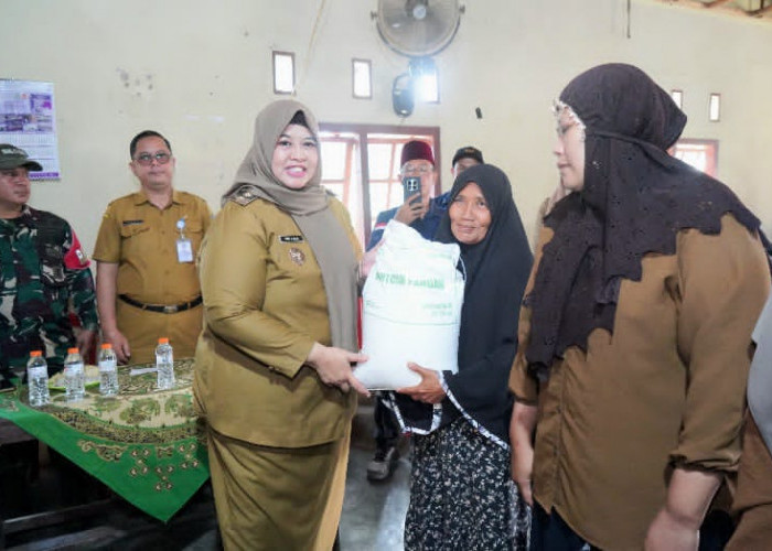 Pemkab Pringsewu Gulirkan Bantuan Pangan Beras Tahap II di Pekon Blitarejo