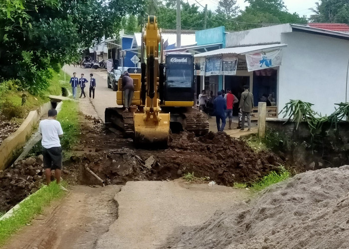 Akhirnya Jalan Mangkubumi Pekon Talang Rejo Kotaagung Timur Dibangun