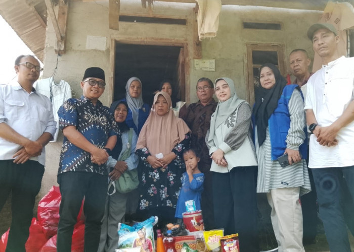 Respon Cepat Laporan Warga, Camat Panjang Pastikan Bantuan dan Bedah Rumah untuk Siti Khodijah