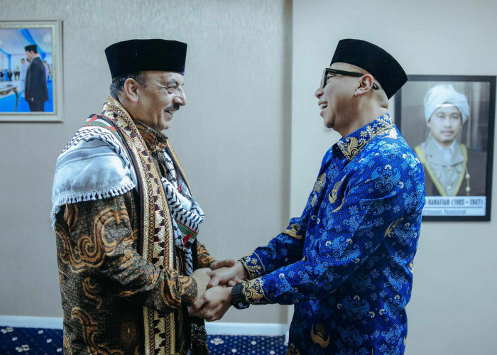Terima Dubes Palestina Gubernur Lampung Tegaskan Dukungan Kuat Bagi Palestina 