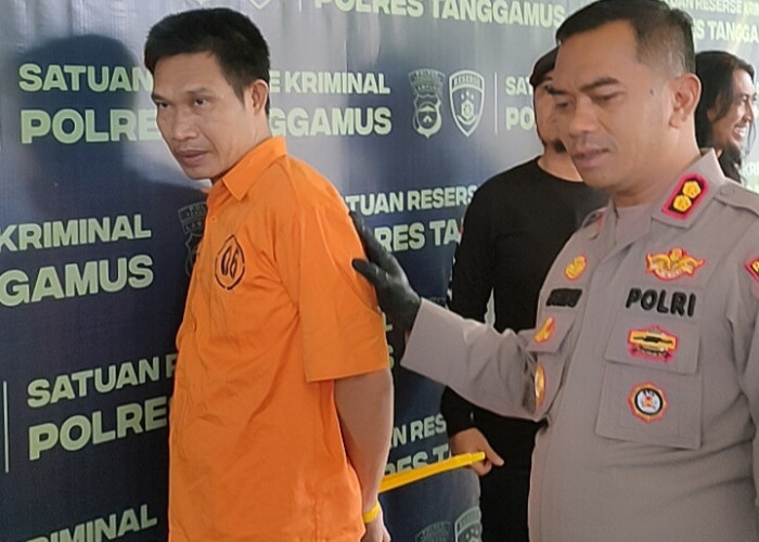 Diduga Korupsi Dana Desa, Polres Tanggamus Tahan Oknum Kakon Atar Lebar