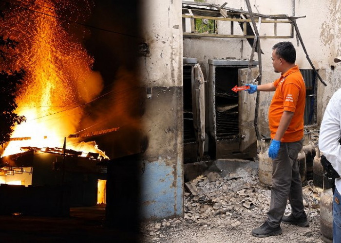 Sebelum Dapur SPPG Purwosari Terbakar, Saksi Dengarkan Suara Desis dan Letupan