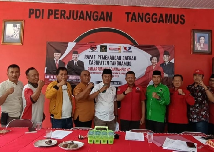 TPK Ganjar-Mahfud Targetkan Kemenangan 60 Persen di Kabupaten Tanggamus 