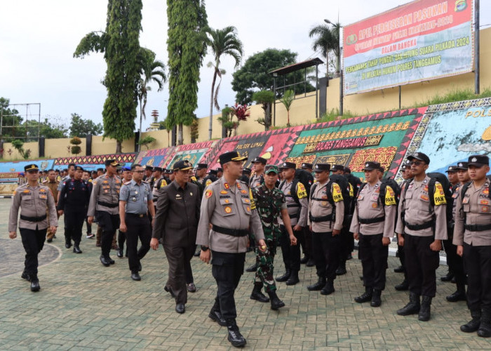 522 Personel Polisi Siap Amankan Pelaksanaan Pilkada di Kabupaten Tanggamus 