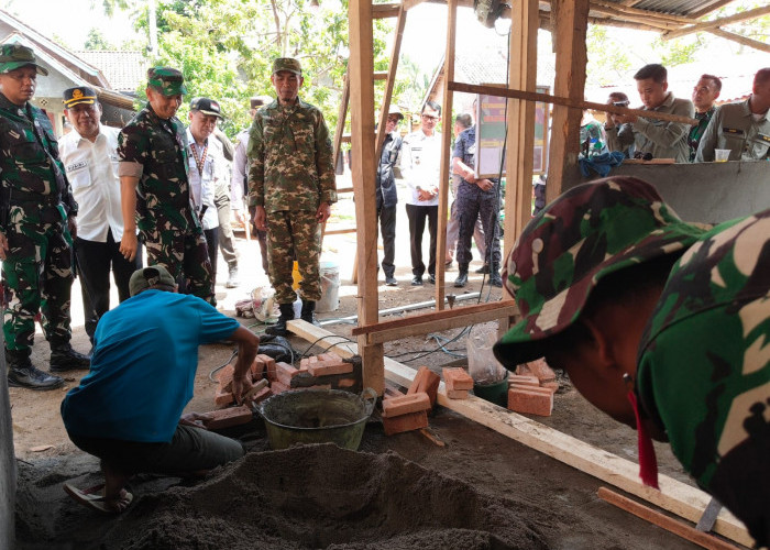 Resmi Bergulir Ini Sasaran TMMD di Pekon Kalimiring Kabupaten Tanggamus