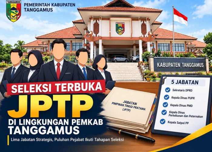 Selter JPTP Pemkab Tanggamus Dibuka, 20 Pejabat Lolos Seleksi Administrasi