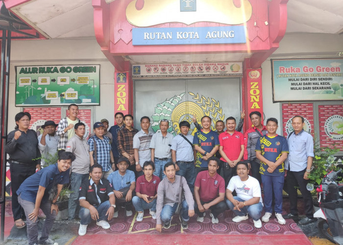 Perkuat Sinergitas, Rutan Kota Agung dan Insan Pers di Kabupaten Tanggamus Ngopi Bareng