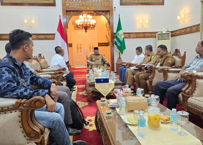 Pengurus SPS Aceh Audiensi dengan Pj Gubernur Aceh, Bahas HUT dan Rakernas SPS