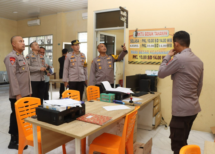 Kapolres Pringsewu Dorong SPKT Beralih ke Sistem Digital