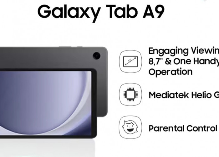 Samsung Galaxy Tab A9 Mengusung Baterai Berkapasitas 7.040 mAh Berikut Harga dan Spesifikasinya