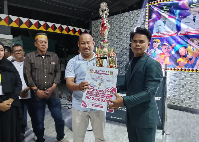 Razes Juara Kontes Dangdut Karang Taruna Tanggamus, Sabet Hadiah Rp2 Juta