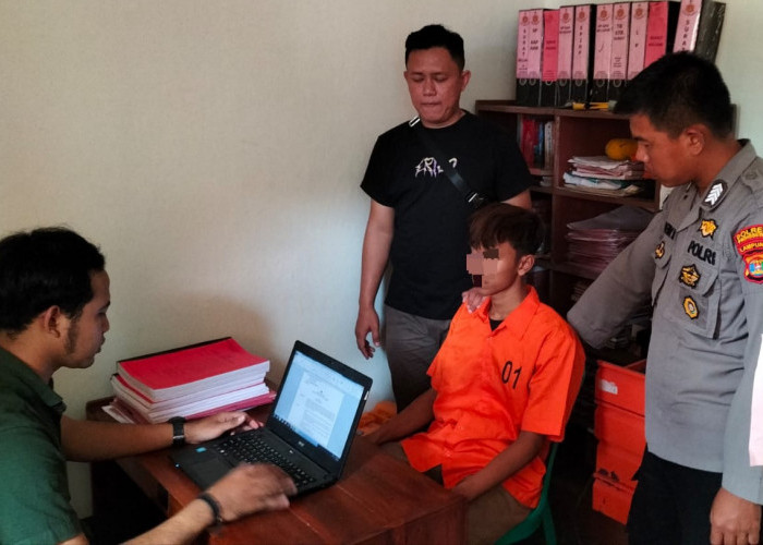 Jejak Sandal Jepit Jadi Petunjuk Polisi Ungkap Remaja Pembobol Warung di Pringsewu
