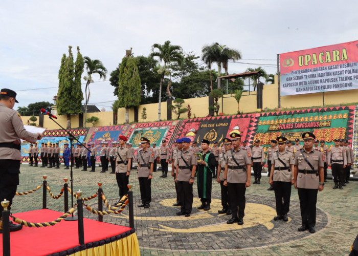 Sejumlah Pama Polres Tanggamus Berganti,  AKP Khairul Yassin Ariga Jabat Kasatreskrim 