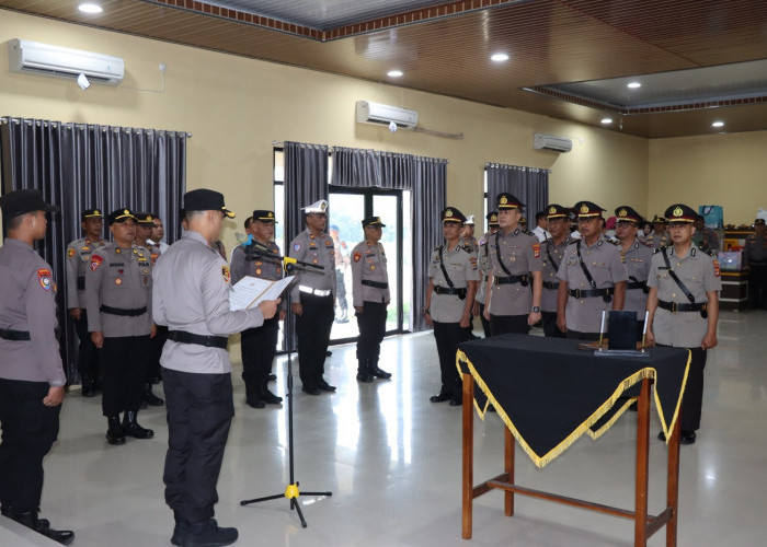 Rotasi Polres Pringsewu, Kabagren Hingga Kasatintelkam Berganti