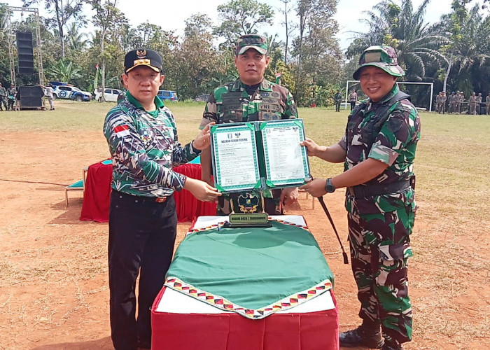 Dedikasi Tanpa Batas,Dansatgas TMMD ke-121 Kodim 0424 Tanggamus Bangun Masa Depan Pagelaran Utara 