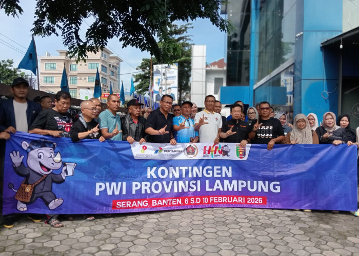 Jemput Porwanas 2027 PWI Lampung Kirim 250 Wartawan ke HPN Banten 