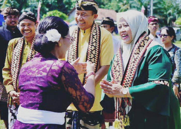 Wabup Umi Laila Hadiri Dharma Santhi Nyepi, Tegaskan Harmoni Umat Beragama di Pringsewu