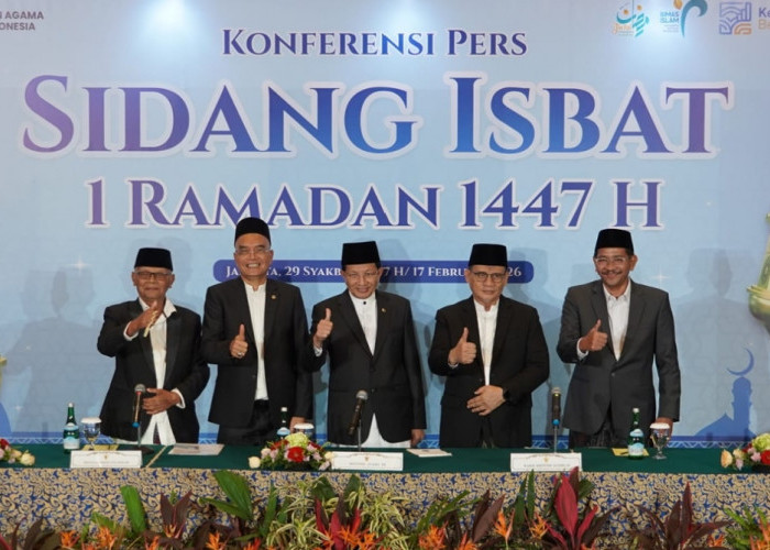 Pemerintah Tetapkan 1 Ramadan 1447 H Jatuh di Hari Kamis 19 Februari 2026