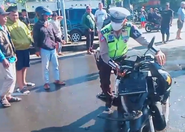 Dua Korban Kecelakaan Truk Box Vs Motor di Simpang Rumdis Bupati, Meninggal Dunia