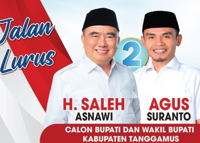 Moh.Saleh Asnawi-Agus Suranto Gulirkan 11 Program Jalan Perubahan Bangun Tanggamus