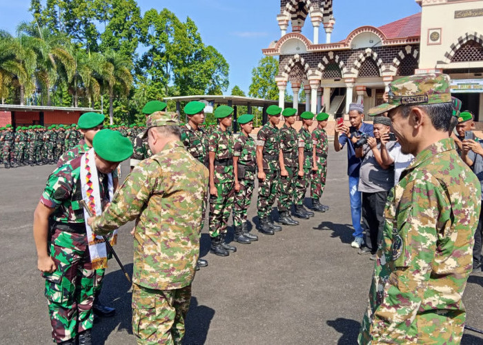 Bupati Tanggamus Sambut 537 Personel Yonif TP 945, Dorong Kolaborasi Tangani Bencana dan Stunting