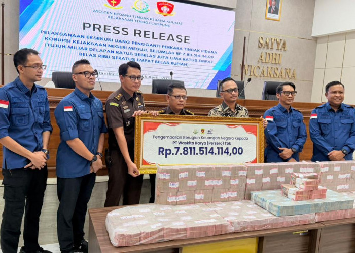 Kejaksaan Eksekusi Uang Pengganti Rp7,8 Miliar dalam Kasus Korupsi Tol Terpeka