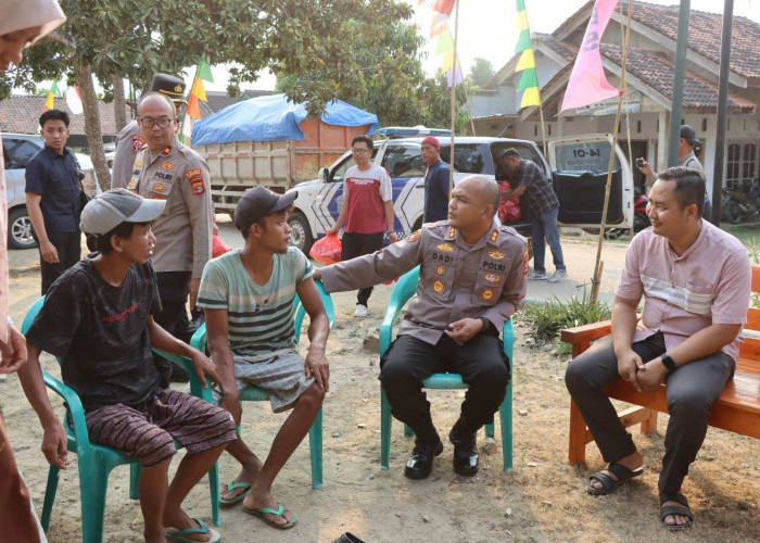 Turun Ke Desa, Kapolres Pringsewu Ajak Warga Perkuat Kamtibmas