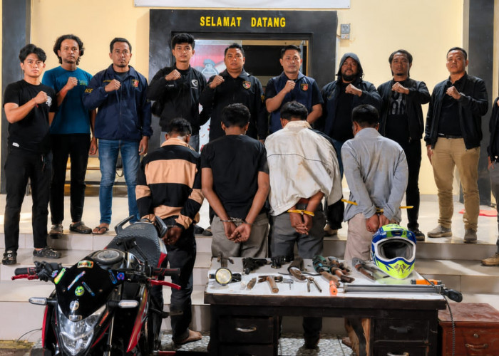 Polisi Gulung Komplotan Maling di Ulu Belu, 4 Pelaku Ditangkap, 4 Lagi Masih Diburu