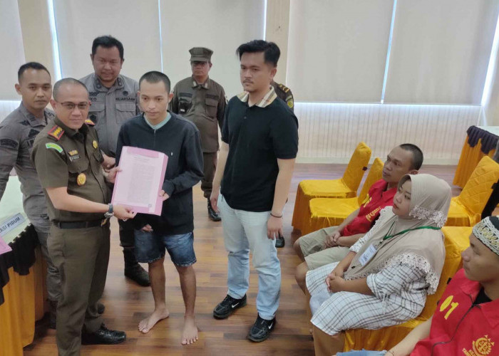 Kejari Tanggamus Rehabilitasi 4 Pecandu Narkoba ke Loka BNN Kalianda