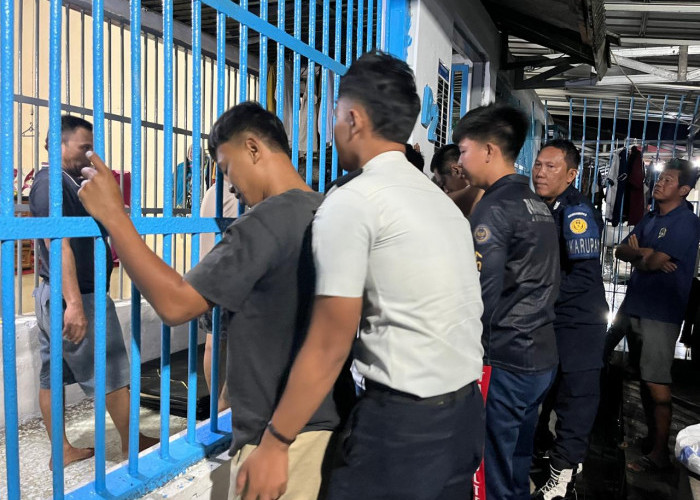 Lapas Kotaagung Gelar Razia Insidentil, Sejumlah Barang Terlarang Disita