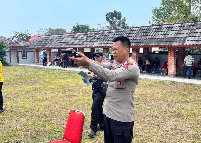 33 Personel Polres Tanggamus Jalani Uji Menembak, Sebagai Syarat Pegang Senjata Api Dinas