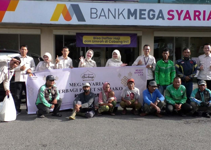 Mega Syariah Berbagi di Lampung, Hadirkan Kebahagiaan di Bulan Ramadan