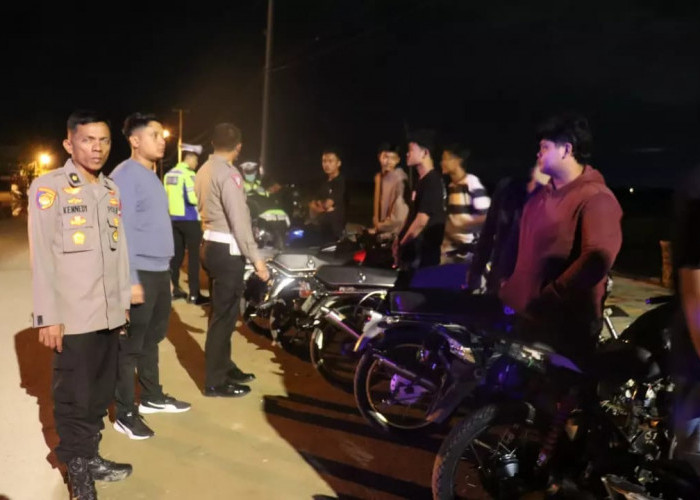 Antisipasi Balapan Liar, 15 Sepeda Motor Bersuara Bising di Pringsewu Diamankan Polisi