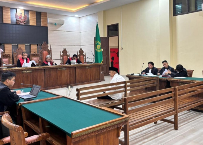 Mantan Sekda Pringsewu Jalani Sidang Perdana Kasus Korupsi Dana Hibah LPTQ