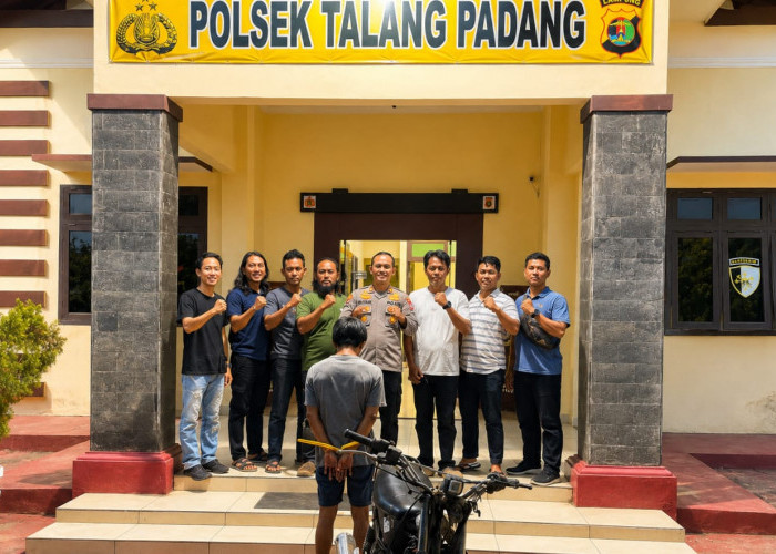 Polsek Talang Padang Ungkap Penadahan Motor Curian, Dua Pelaku Masuk Daftar Buronan