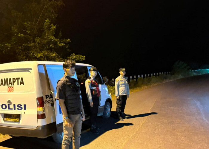 Patroli Hingga Dini Hari, Polisi Sasar Begal, Tawuran dan Balap Liar di Pringsewu