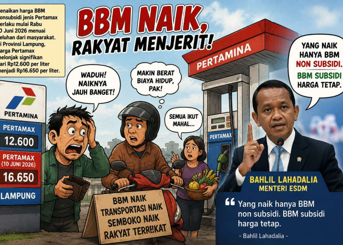 Harga Pertamax Melonjak Dikeluhkan Warga Lampung, Begini Respon Bahlil