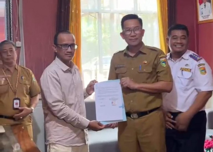 Pedagang Pasar Talang Padang Digratiskan Sewa 6 Bulan, Pemkab dan PT Lingga Teken Kesepakatan Relokasi