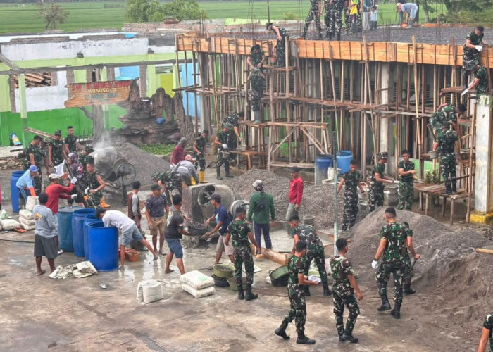 Yonif TP 945/PPC Hadir di Tanggamus, Perkuat Sinergi TNI-Polri dan Masyarakat