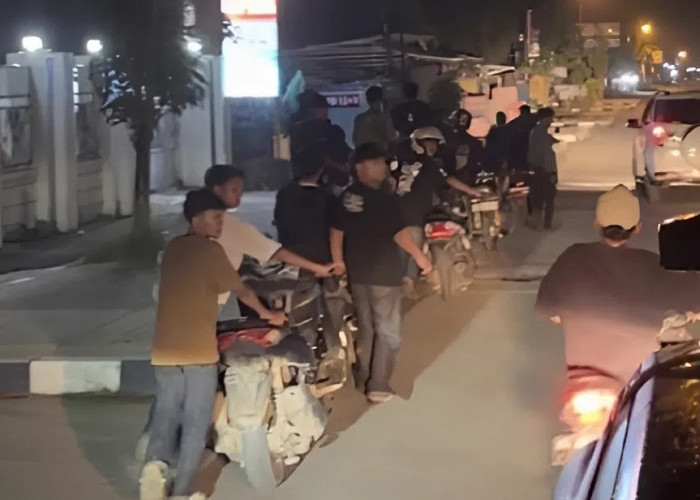 Balap Liar Dibubarkan! Puluhan Remaja Digiring ke Polres, Motor Disita