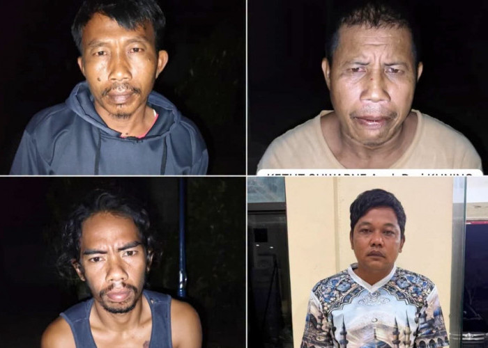 Polres Mesuji Ungkap Perburuan Tapir di Register 45, Empat Pelaku Diamankan