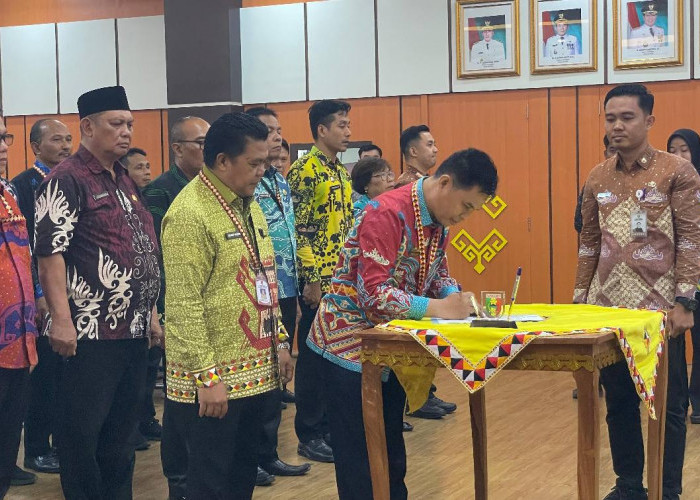 14 Camat Baru Tanggamus Resmi Bertugas, Bupati Minta Turun Langsung ke Masyarakat