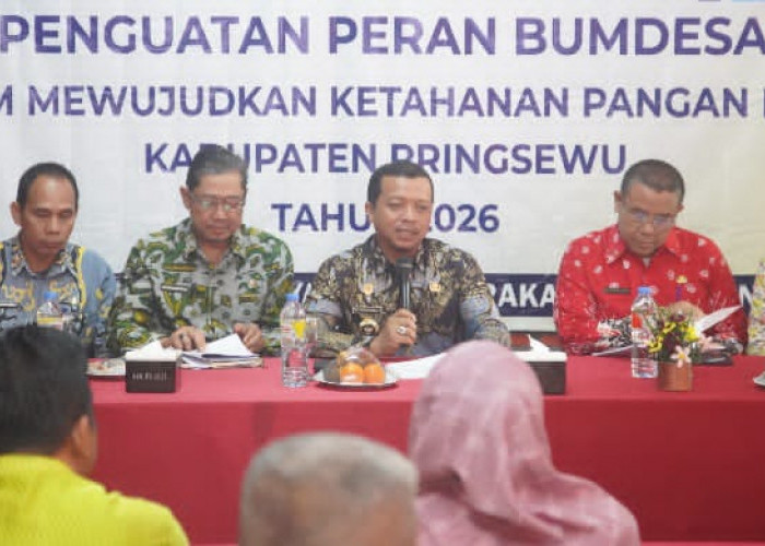 Bupati Pringsewu Dorong 126 BUMDes Naik Kelas Lewat Hilirisasi dan Konsolidasi