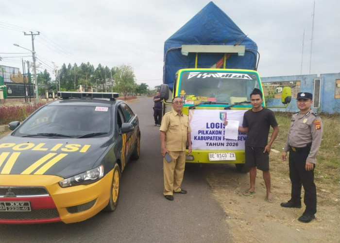 Polres Pringsewu Kawal Distribusi Logistik Pilkakon ke 59 Pekon, Pencoblosan Digelar 27 Oktober