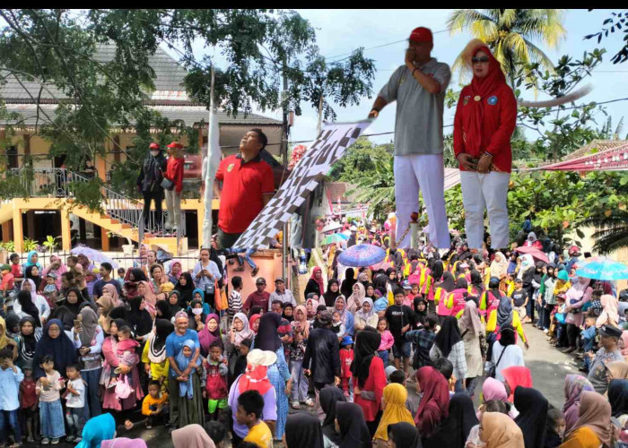 Ribuan Peserta Karnaval di Tanggamus Lampung Meriahkan HUT RI. Ini Rutenya 