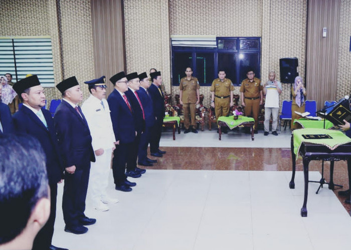 Bupati Pringsewu Lantik Delapan Pejabat Administrator, Ini Daftar Jabatannya