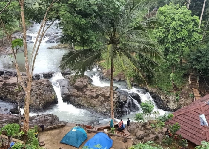 Wisata Alam Air Terjun Leuwi Bumi Bisa di Jadikan Tempat Camping Terbaik di Pandeglang