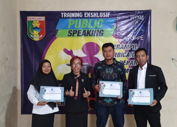 Training Public Speaking Kini Hadir di Tanggamus,Siap Mencetak SDM Terampil