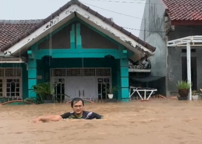 Banjir Kepung Kota Bandar Lampung, Rajabasa Salah Satu Yang Terdampak