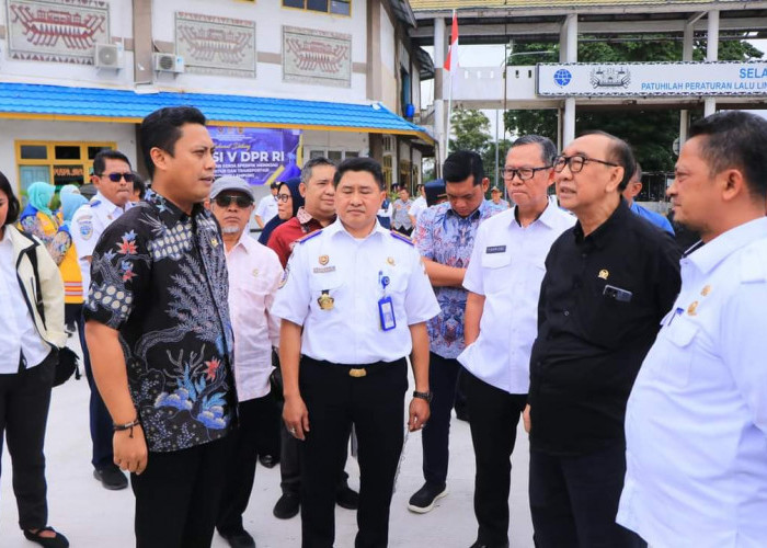 Komisi V DPR RI Tinjau Infrastruktur dan Transportasi di Bandar Lampung